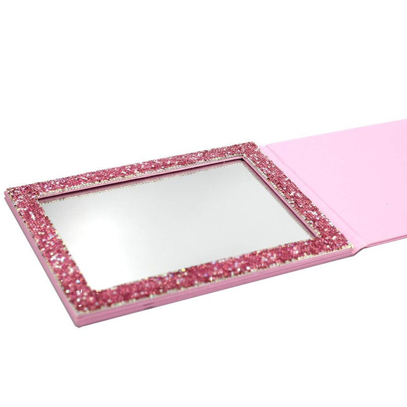 Bestbling Bling - Espejo portátil plegable de viaje con espejo