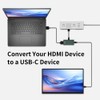 PeakDo High-Performance 4K@60Hz HDMI to USB-C Adapter - Enhance Connectivity