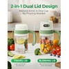 Becvtoz Portable Juicer Cup with LED Display - USB-C Personal