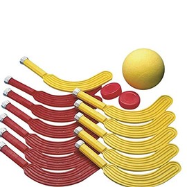 S&S Worldwide Scooter Hockey Set