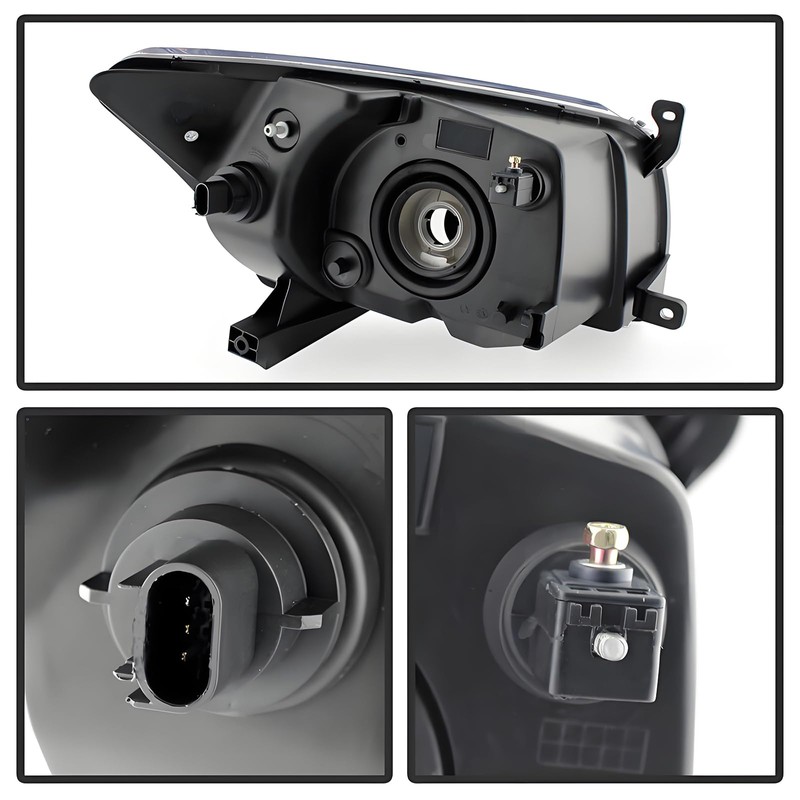 Aresparts 2PCS Headlights Assembly For 2007 2008 2009 2010 2011