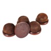 5Pcs Wooden Base Pin Cushion Cute Needle Holder Round Wooden