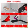 Flexible Baseboard Molding Trim 3 Inch(W) x 40 Feet(L) Self