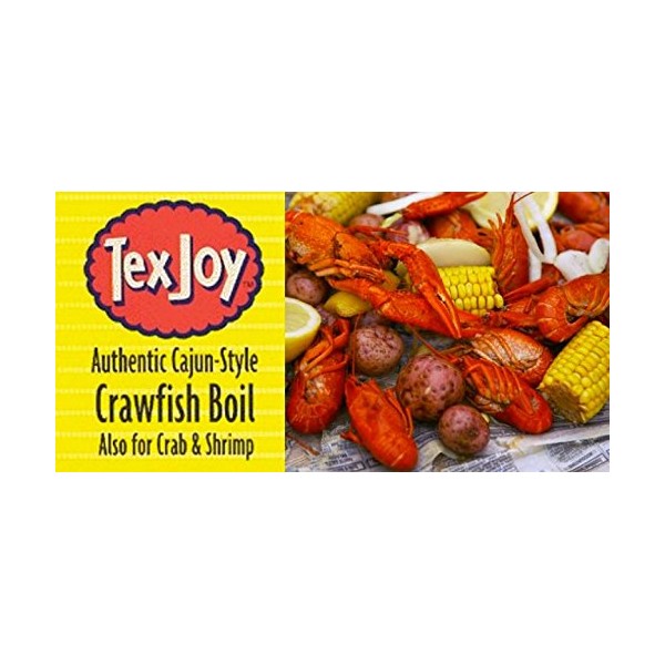 TexJoy Authentic Cajun-Style Crawfish Boil, 32 Ounces