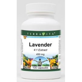 Lavender 4:1-450 mg (100 Capsules, ZIN: 520652) - 3 Pack