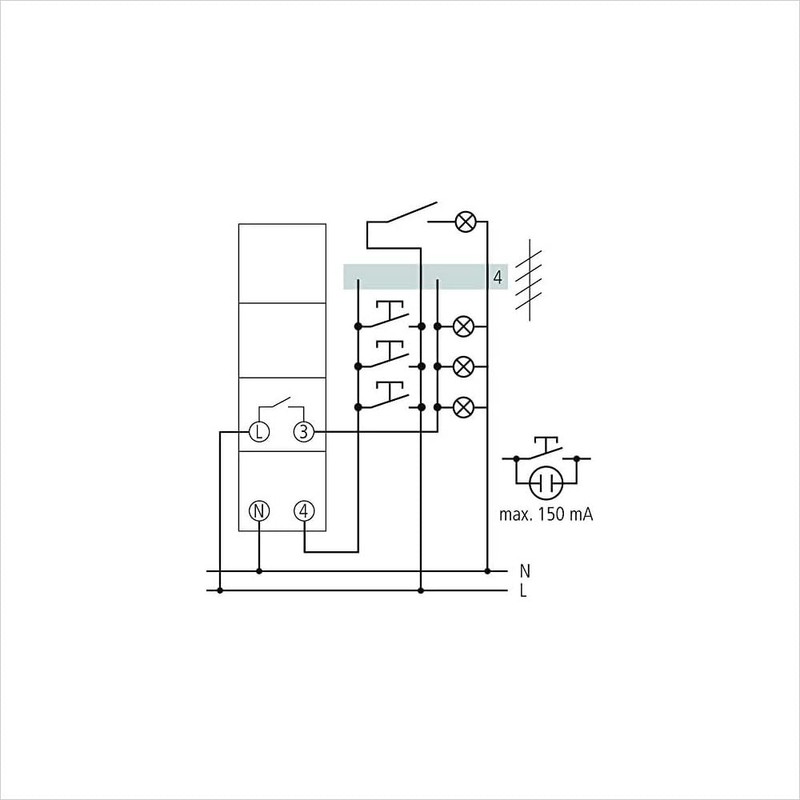 Theben ELPA Staircase Timer Switch, 0060003