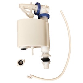 LowBoy Toilet Fill Valve Replacement, Water Level Adjustment from 4 inches to 9 inches Deep, with Filtered Adapter