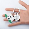 BNQL Soccer Keychain Soccer Lover Gifts For Soccer Team Players