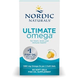Nordic Naturals  Ultimate Omega Aceite de Pescado Omega 3 Limón - 60.00 Cápsulas