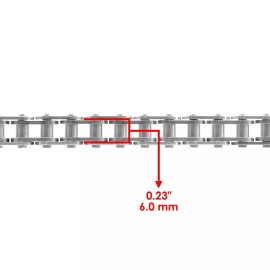 Caltric Camshaft Cam Timing Chain fits Polaris Scrambler 500 1997 1998 1999 2000 - 2012