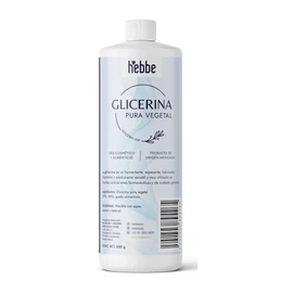 Glicerina Vegetal 500 g 100% Pura | Humectante para Piel Sensible | Ideal Jabones y Cremas