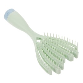 Mikinona Mini Hair Brush for Wet Dry Hair Detangler Portable Travel-friendly Scalp Massager Easy Comb-out