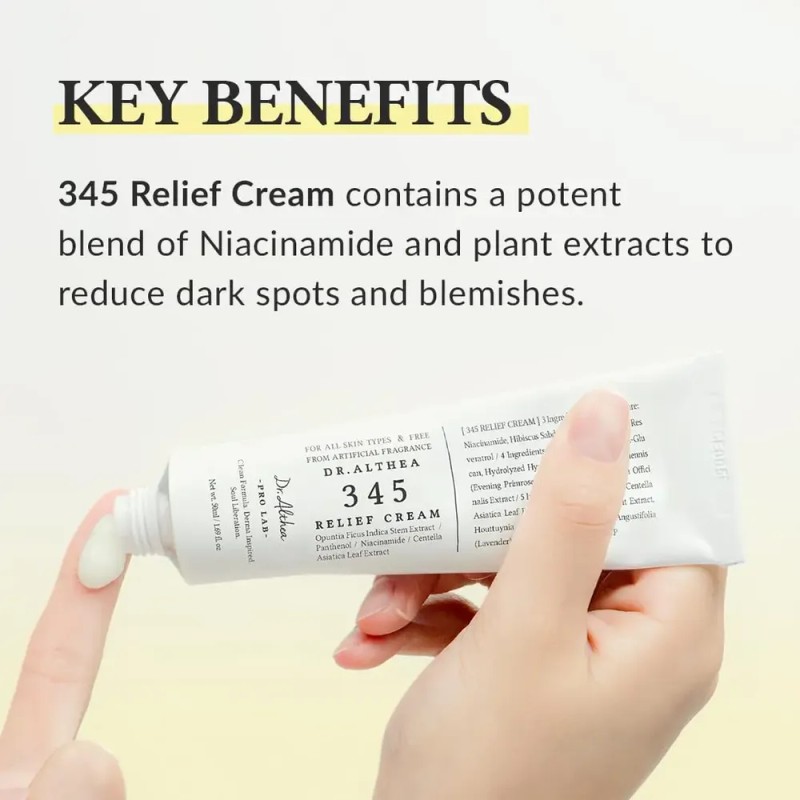 Crema Hidratante Facial Dr.Althea 345 Para Cuidado de la Piel
