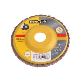 Flexovit Flap Discs For Grinders 115mm 40g (1)