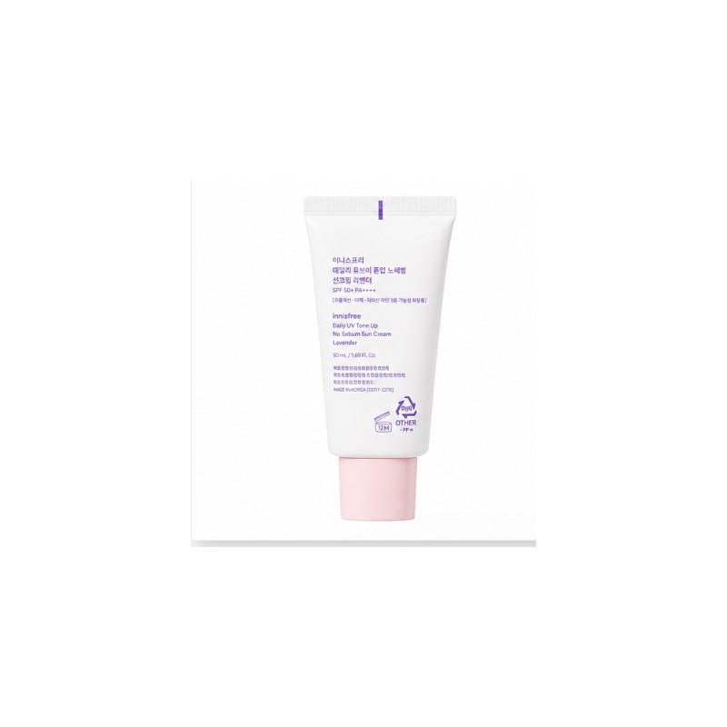 Innisfree Daily UV Tone Up No Sebum Lavender Sun Cream