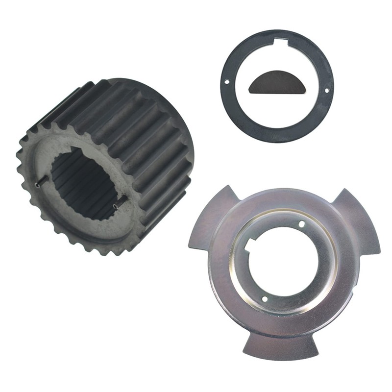 marddpair Crankshaft Belt Pulley with Sensor Blade and Spacer Replacement
