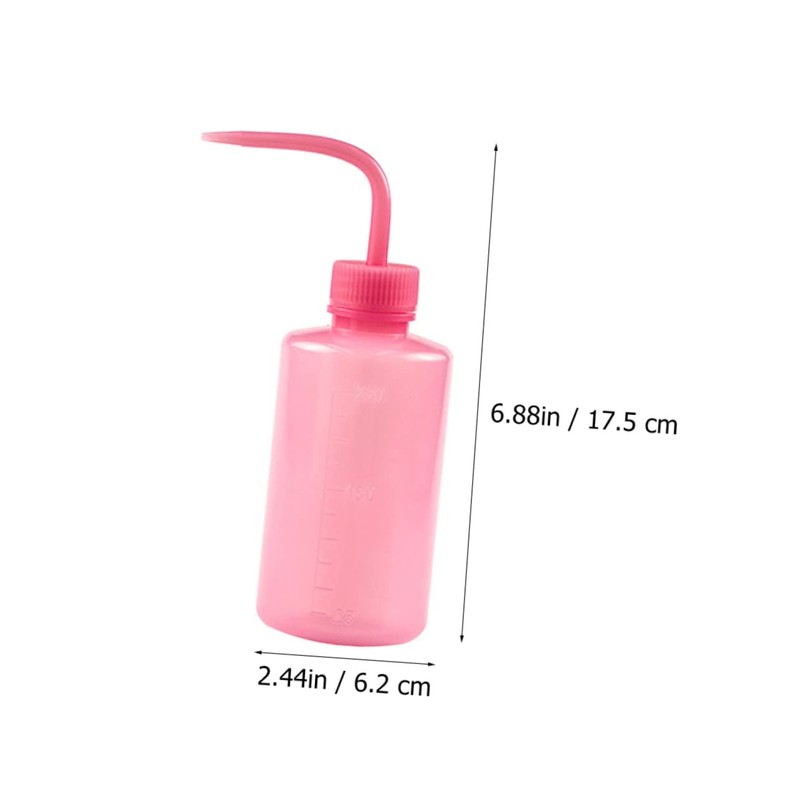 CHILDWEET 6pcs Pink Lash Water Bottle Squeeze for Eyelash Cleaning