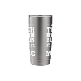 A Magic In One Touch 3D Printing Design For 3D Printer Stainless Steel Insulated Tumbler