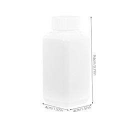 ABOOFAN 12pcs Chemical Reagent Bottles Sample Bottles with Cap Leakproof Design Reusable PP Material for Laboratory and Chemical Storage