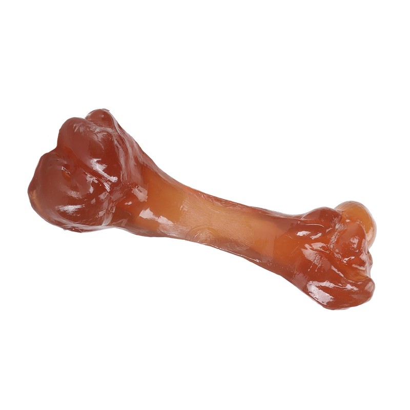 Dog Bone Toy Simulation Bite Resistant Teeth Grinding Bacon Flavor