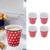 4Pcs Student Melamine Cup Imitation Porcelain Beverage Mug Water Cup