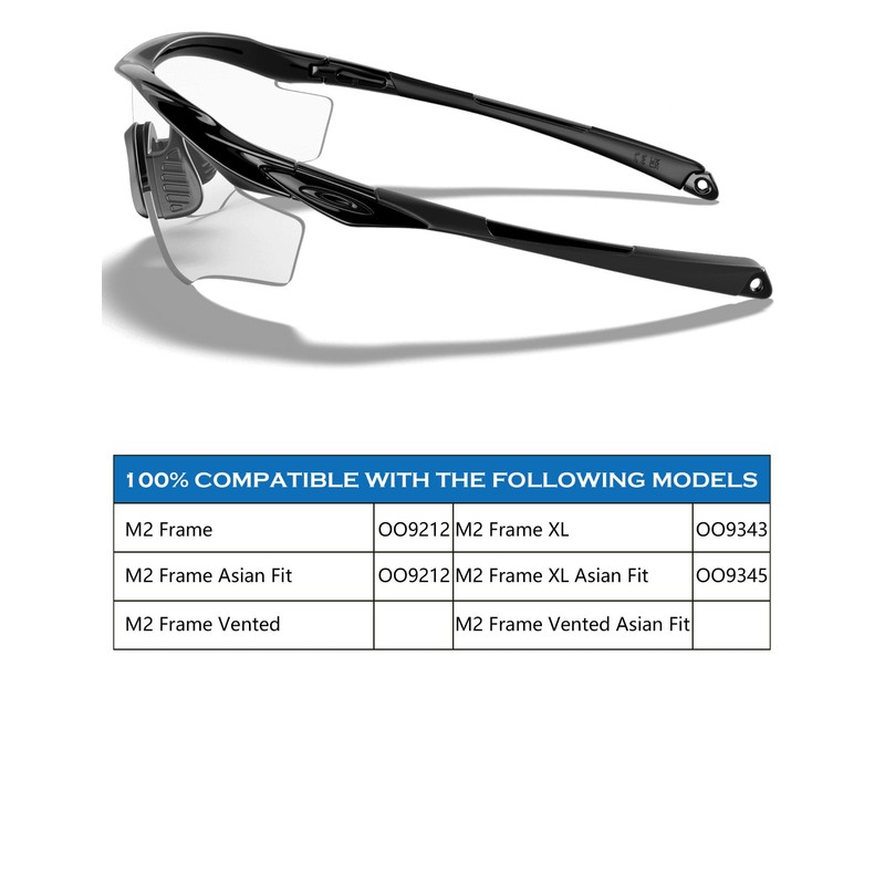Replacement Nosepieces Nose Pads for Oakley M2 Frame | M2