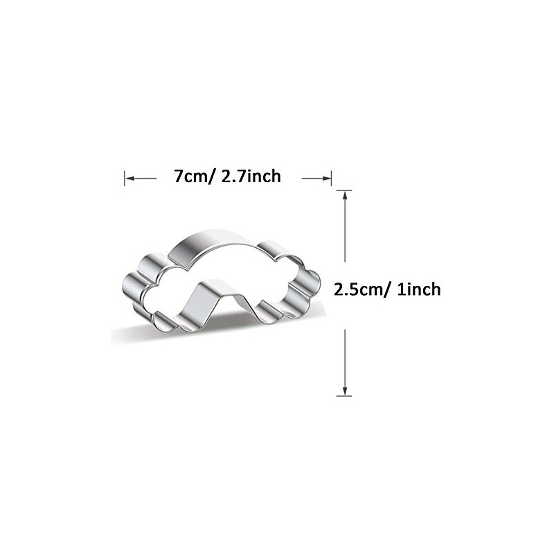 WJSYSHOP Mini Cloud Rainbow Cookie Cutter - A