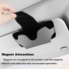 YULIAO Sun Visor Glasses Holder, Car Sunglasses Glasses Case, Glasses