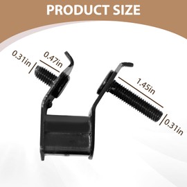 Hoypeyfiy 4 Pcs 8mm Thread Engine Bracket Rubber Mount Shock Absorber, Anti Vibration Generator Rubber Motor Mounts, Replacement for GX160 GX200