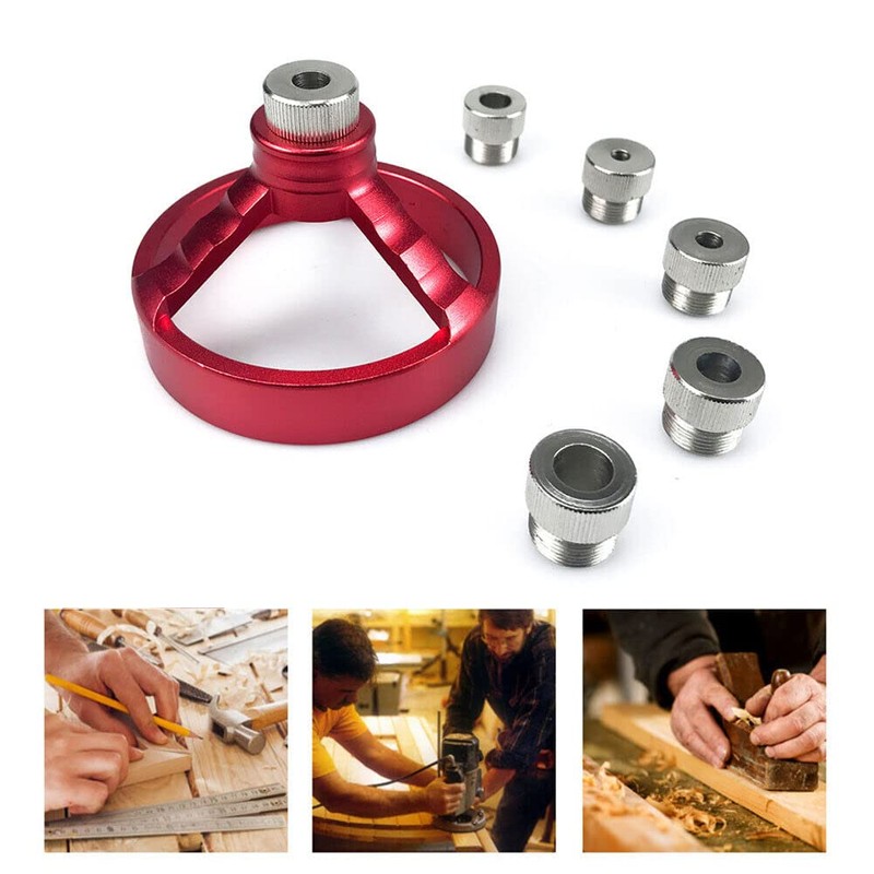 Positioning Kit, Self Centering Drill Bit Guide Jig, 6//7/8/9/10mm Centering