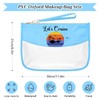 Sazuwu Cruise Themed Birthday Gifts for Women Blue Makeup Bags
