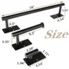 Juego de 5 piezas de accesorios de baño autoadhesivos, juego