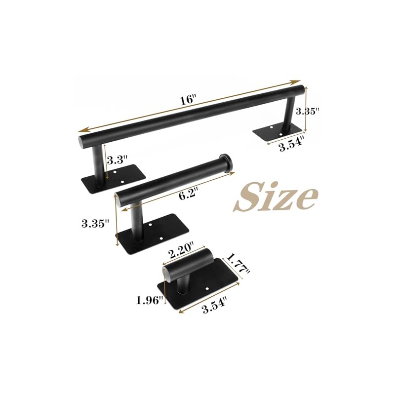 Juego de 5 piezas de accesorios de baño autoadhesivos, juego