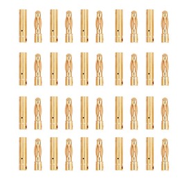 FLY RC 20 pares de conector de bala banana de 4.0 mm macho hembra para motor RC de batería ESC