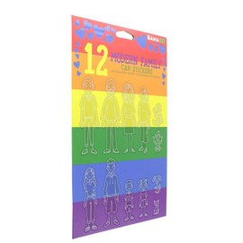 GAMAGO Modern Family Car Stickers,One Size