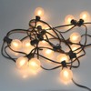 GOOTHY G40 LED Globe String Lights, 25Ft Outdoor Porch Frosted