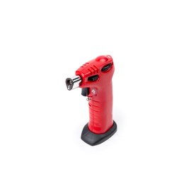 Fox Run Mini Butane Crème Brûlée Torch, 3.75 x 1.75 x 5.5 inches, Red