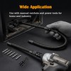 Mosheehdor 1/2" Drive Flexible Socket Extension Set, 10" & 14"