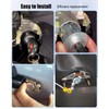 QNHEAY 2 Keys Ignition Door & Trunk Lock Cylinder Set