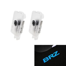 uunonaha 2 pcs Non-Fading LED Car Door Logo Lights Courtesy Projector Laser Welcome Light Ghost Shadow Puddle lamp Compatible for BRZ Accessories… (BRZ-BLUE, ZD8; 2022-present)