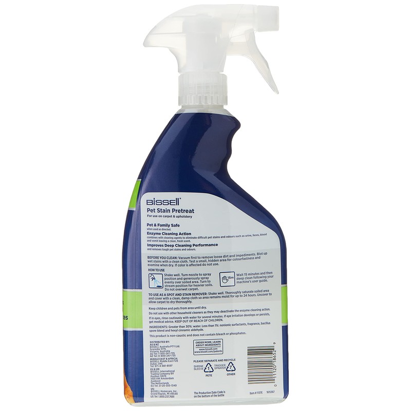BISSELL Pre-Treat Pet | Helps Removes Tough Pet Stains &
