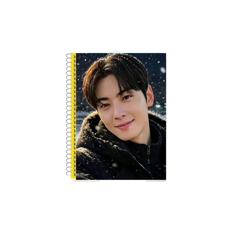 Cuaderno Profesional Cha Eun-woo Pasta Dura 200 Hojas