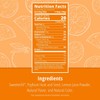 NATURLAX Sugar-Free Psyllium Husk Fiber Powder, Orange Flavored 19 oz