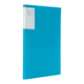 Kokuyo A4 Carry-All Clear Book, Fixed Back Pocket