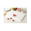 SANYO KASEI EKW-M Elastomer Soft Antibacterial Cutting Board (Medium), White