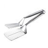 ARTOCT Stainless Steel Kitchen Tongs, Double-Sided Shovel Clip for Frying