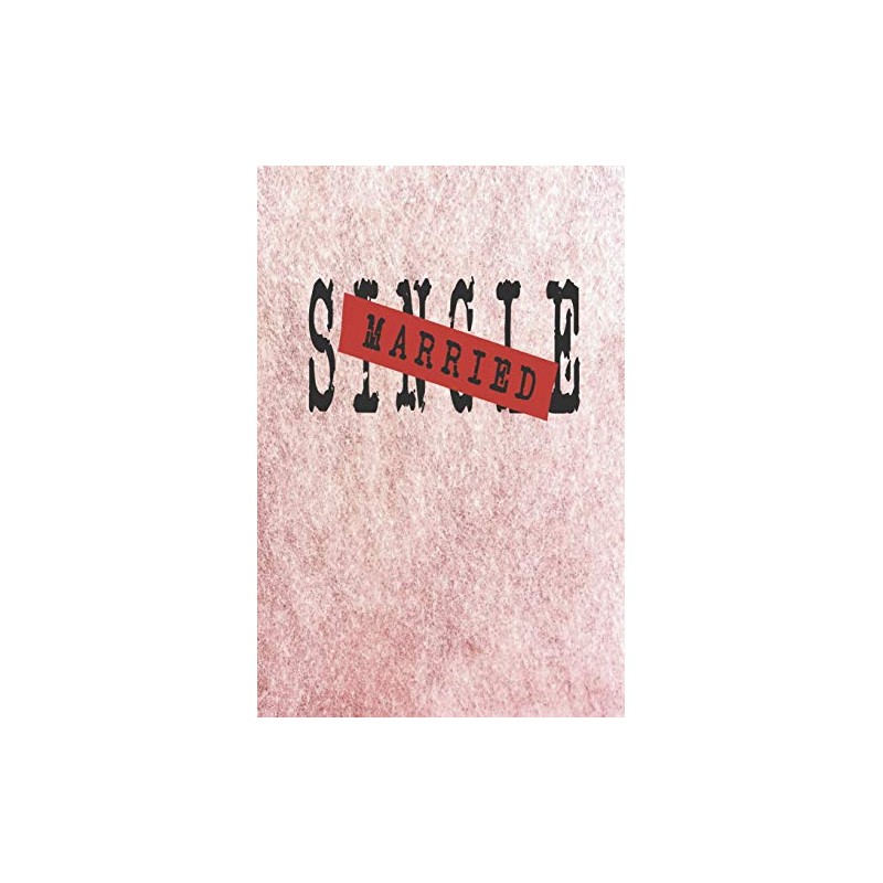 Married: Blank lined journal for the newly married