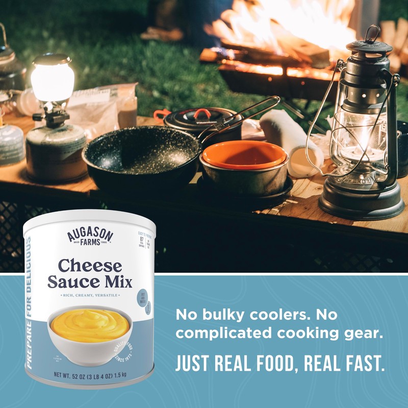 Cheese Sauce Mix Can Emergency Food Supply, 87 Servings, 10