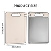 Double-Sided Titanium Chopping Board for Meat and Vegetables, Sturdy, Scratch-Resistant