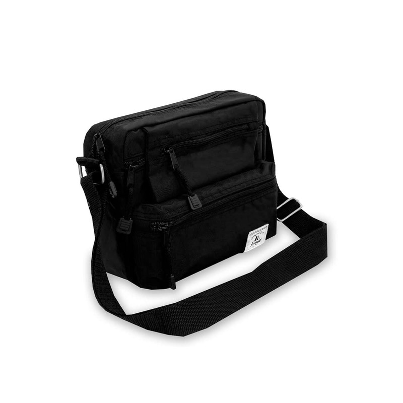 Everest Bolsa cruzada, Negro -, Una talla, Bolso cruzado